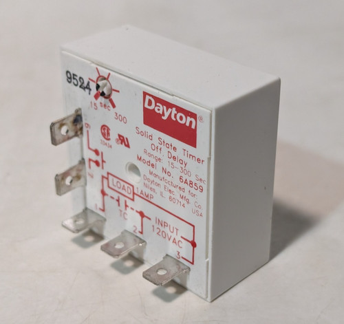 Dayton 6a859 solid state - 6a859, timer
