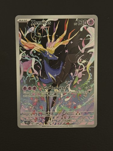 Carte pokémon xerneas - carte,