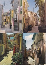 Lot de 4 cartes postales