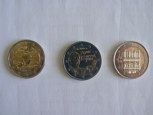 Piéces 1 mon - €,