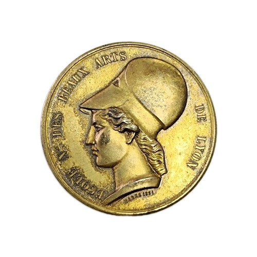 Médaille vermeil école des - médaille,