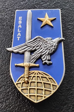 Insigne Ecole Spécialisation Avion Légère Armée de Terre A.Bertrand Atlas (C11)