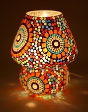 Lampe de table en mosaïque
