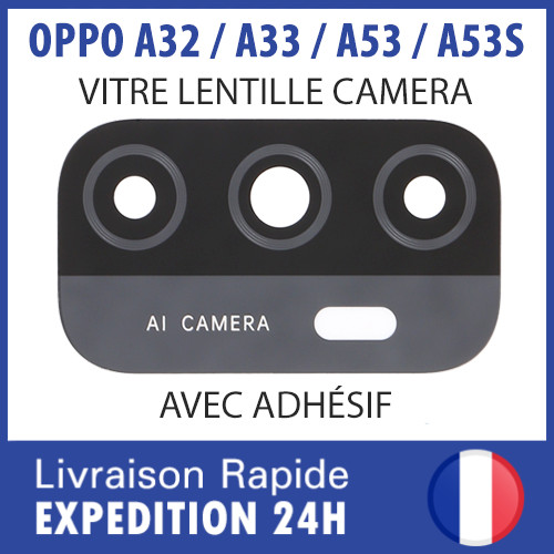Vitre arrière caméra oppo - caméra,