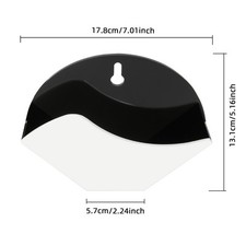 Porte-papier filtre acrylique