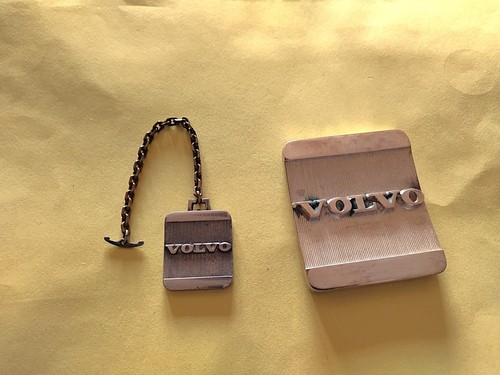 Rare ancien porte clés - clÉs, volvo