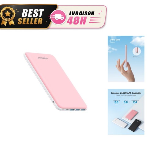 Batterie externe 26800mah - batterie,