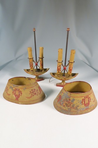 Ancienne superbe paire lampes - ancienne,