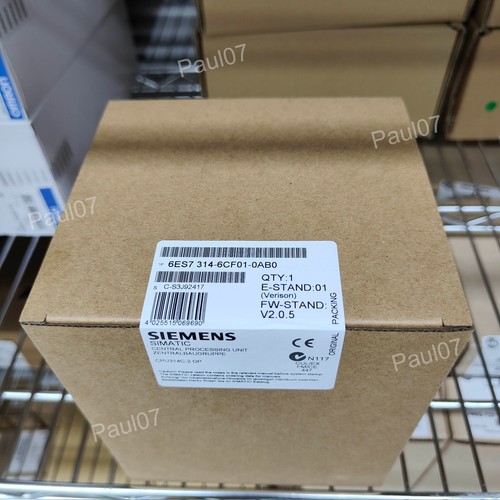 New siemens 6es7314 6cf01 - new,