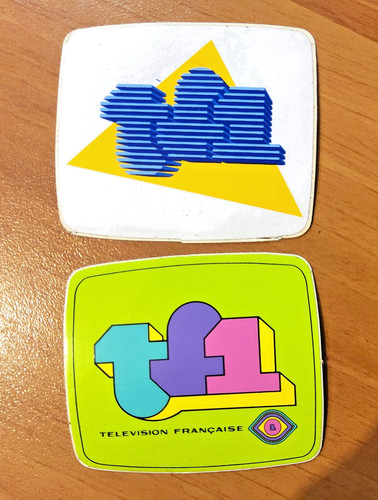 Autocollant tf1 1975 passage - autocollant,