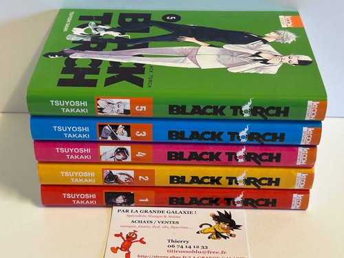 Lot mangas black torch - mangas, tomes