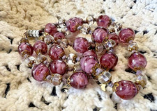 Collier de perles verre