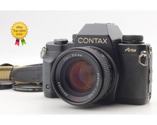 [N MINT+++] Contax Aria 35mm Film Camera Planar 50mm F1.4 T* AEJ Lens From JAPAN
