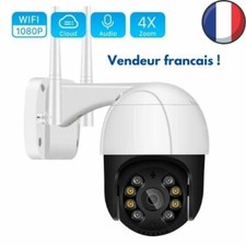 Caméra mural 1080P HD IP Sans fil Wifi Maison Vidéo surveillance de sécurité FR 