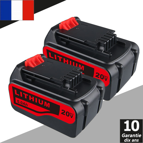 Pour batterie li ion - 2x, ah