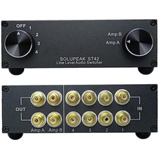 Way rca audio switcher box - audio,