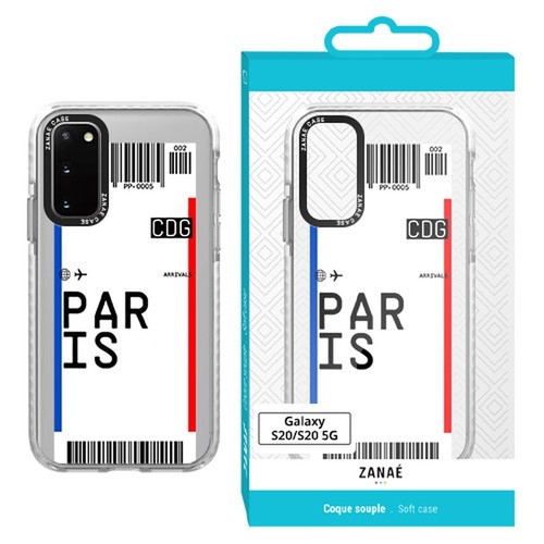 Coque billet avion paris - d'avion,