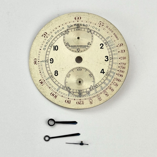 Cadran chronographe girard - cadran,
