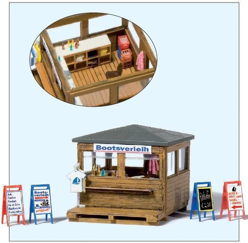 Preiser 17314 kiosque avec - preiser,