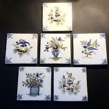 6 Carreaux Céramique Decor Au