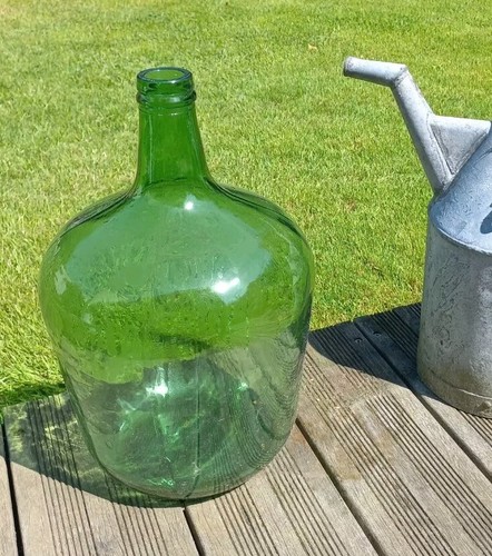 Dame jeanne verre - verre, vert-10