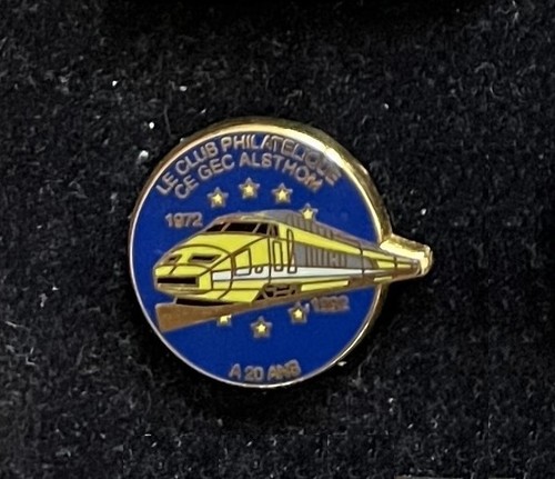Pin sncf tgv jaune gec - pin's,
