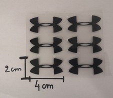 Logo, Patch, Écusson, Under Armour X6 PU Thermocollant, Presse Où Fer À Repasser