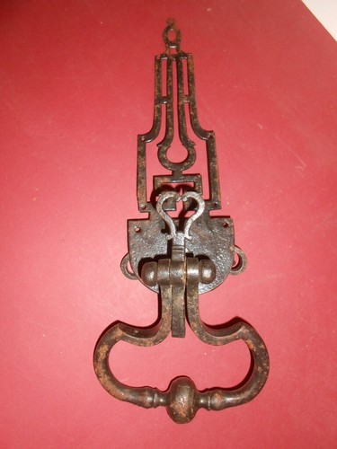 Heurtoir ancien clinche fer - clinche, en