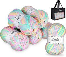 Laine Crochet6X50g Pelotes de