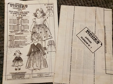 patron poupée modes et travaux NON DECOUPER COMPLET décembre 2001