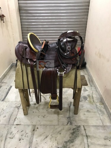 Fork premium western leather - a,