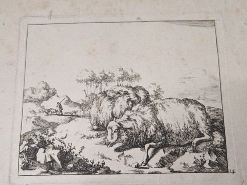 Gravure ancienne - , à