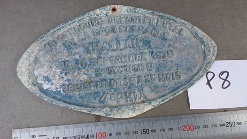 Ancienne plaque concours - plaque,