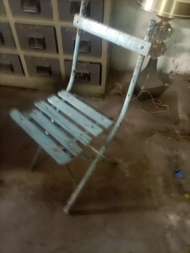 Chaise jardin antique - jardin,