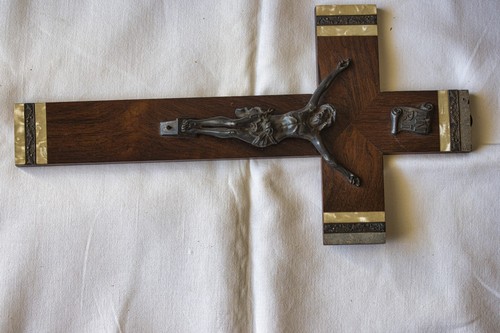 Christcrucifix ancien bronze - christcrucifix,