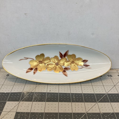 Vintage porcelain bread celery - porcelain,