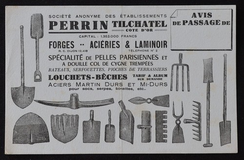Buvard perrin tilchatel - tilchatel, forge