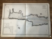 Carte marine ancienne Ile de