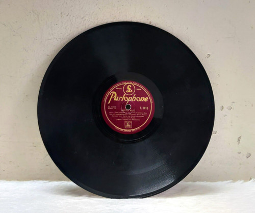 Disque gramophone vintage - disque,