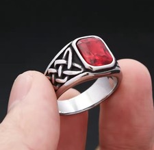 Bague homme chevalière acier - homme,