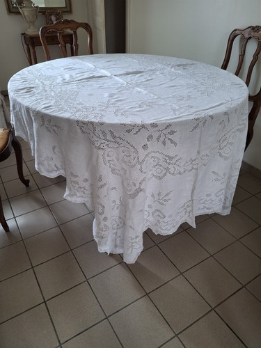 Nappe rectangulaire ancienne - rectangulaire,