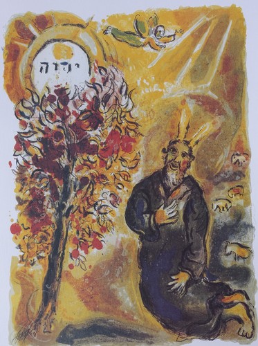 Marc chagall le buisson - :,