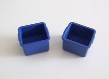 PLAYMOBIL (1167) Lot de 2 Caisses Bleu 3204 3217 3242 4189 4843 4845 5223