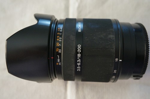 Objectif sony 200 6 3 - objectif,