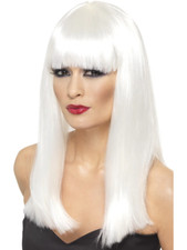 Lady Gaga Blanc Perruque