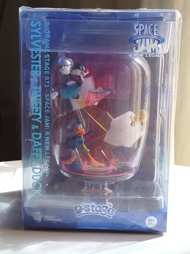 Diorama space jam sylvestre - diorama,