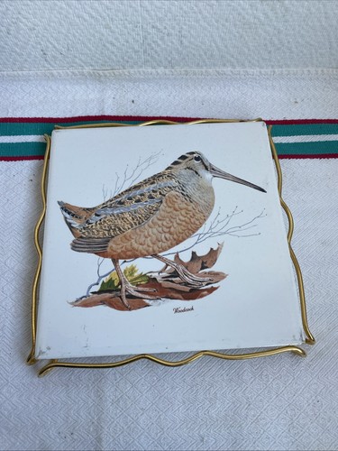 Ancien dessous plat carreau - plat,