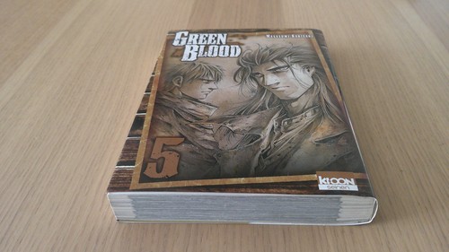 Manga green blood tome - green,