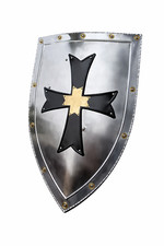 Bouclier Templier Médiéval