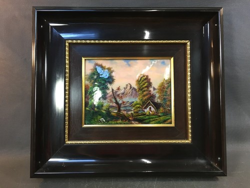 Ancien petit tableau peinture